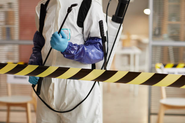 Professional Biohazard Cleanup technician working in Ravenna, NE